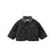 INSBOBO Children's Cotton Clothes 2025 New Boys' Thickened Winter Jackets Baby Fashionable Outing Autumn and Winter Cotton Jackets Black 120