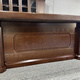 Lilun wood veneer boss desk high-end and elegant executive leader desk and chair combination office with solid wood veneer executive desk 2.4 meters desk + chair + 8 door bookcase