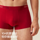 Bananain red plan Fansack co-branded 520C men's underwear Zodiac Year of the Horse cotton antibacterial boxer gift box 3 pieces