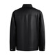 
Navigare Italian small sailboat men's genuine leather leather jacket 2025 autumn new top leather jacket casual simple jacket dark night L