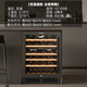 Bacchus YC-150 red wine cabinet 82cm high embedded seamless 51 bottles thermostatic cabinet multi-function constant humidity wine cabinet air-cooled frost-free double-door home living room kitchen cabinet first-class energy efficiency-dual temperature frost-free air-cooled beech shelf 150L