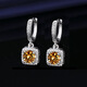 Light luxury, high-end quality, fashionable and popular bright galaxy earrings 2025 hot style, smart and trendy, light luxury, white diamond, light luxury, high-end quality