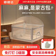 Bangbangzhu punch-free bed fence baby anti-fall anti-bed guardrail baby mosquito net household installation-free yurt anti-mosquito/anti-fall/free nailing Xingdudu (free mosquito net) 1.5+1.5m+2m+2m
