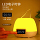 Li Shen feeding night light baby eye protection table lamp bedroom bedside lamp confinement special smart remote control night light rechargeable sleep light dormitory atmosphere light bedroom baby sleeping light soft light wireless remote control three-color temperature + clock display + free charging cable & remote control dimming timer - charging and plugging