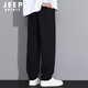JEEP SPIRIT Jeep casual pants men's autumn new loose pants men's versatile straight pants wide-leg slim sports trousers men's clothing