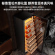 CIGARLOONG 168C cigar cabinet with constant temperature and humidity, smart WiFi remote control, Spanish cedar wood naked maintenance, ammonia removal and alcohol maintenance, household cigar red wine compressor humidifier, box maintenance naked maintenance model, purified ammonia + WiFi + fingerprint lock wifi version
