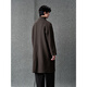 GXGGXG Men's Wear Shopping Mall Brown Commuting Long Coat Jacket Brown 175/L