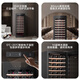 Haier home thermostatic wine cabinet refrigerated display cabinet office wine red wine cabinet trade-in JC-195WGHHWD1-about 84 bottles 195 liters