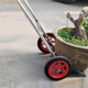 Yingtang flower pot handling artifact mobile cart size cart potted green plant gardening chassis tray dragon cylinder garden tool cart thickened floor truck (long cylinder diameter 75 internal use)