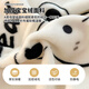 Hongdou Home Textiles Winter Thickened Milk Velvet Bed Four-piece Set Warm Coral Baby Velvet Sheets and Duvet Covers Double-sided Velvet Quilt Cover Bedding Black and White Bear Double-sided Velvet Thickened Warm 1.8m Sheet Style Four-piece Set - Quilt Cover 200*230cm