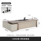 Mudini boss desk president office desk and chair combination simple modern manager executive light luxury high-end manager executive desk 1.8 meters boss table long style/single cabinet
