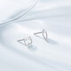 Chao Acer Kitten Xiaoyu Platinum Earrings Platinum PT950 Earrings Birthday Gift for Women Priced One Pair, Labor Cost 110 Yuan 0.65g