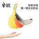 Black Ice Outdoor Goose Down Lei Feng Hat Windproof and Warm Down Hat for Men and Women Winter Anti-static Z2154 Yellow Orange S Size