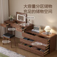 Zhixinmuwang solid wood dressing table bedroom simple bucket cabinet integrated storage cabinet high-end dressing table home dressing table storage cabinet