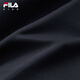 FILA Antibacterial Children's Clothing Tops 2025 Winter New Boys' Sports Pullover Sweatshirt RD Sapphire-NV 170