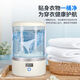 Chongmiao convenient sterilization fully automatic washing and drying integrated wireless mini small sock washing special artifact rechargeable installation-free plug-in 1.5L fully automatic laundry cup - underwear washing machine 3600mah - automatic timer