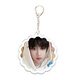 
Zhang Guiyuan's new peripheral double-sided transparent keychain school bag pendant to support students' gift customization KXPB16778 5CM