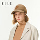 ELLE Wool Baseball Cap Women's Autumn and Winter Outdoor Warm Fashion Versatile Duck Hat Shows Small Face