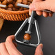 Cordelus opens the nut god walnut almond macadamia nut shell opener stainless steel nut clamp tool tightening the large and small mouth opener