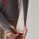 ANTA Light and Warm T丨Semi-cardecked outdoor fleece jacket for women in autumn and winter slimming long-sleeved T-shirt sports top
