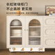 Mark Heng Sideboard Integrated Wall Cabinet Living Room Wall Multifunctional Cabinet Cabinet Storage Cabinet Wine Cabinet Solid Wood Sideboard Changhong Glass Style Length 100 Width 35 Height 90cm