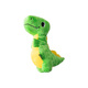 Tianyuan Pet Dinosaur Series Dog Toys Puppy Molars and Bite-Resistant Pet Sound Toys Green Tyrannosaurus Rex