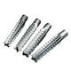 Zhewei Iron Serrated Metal Expansion Screws Light Metal 6MM 8MM Expansion Tube Cement Wall Anti-Loose Serrated Nails 6MM Expansion Tube + Screws 50 Sets