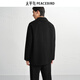 PEACEBIRD Men's Shopping Mall Same Style Coat Winter New Double-sided Wool Coat B1AAE4210 Black 1 M