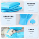 Xincong bathing pet cat dog bathing gloves brush silicone massage brush artifact dog bathing anti-biting clean and waterproof thickened silicone anti-biting bathing gloves blue 1 pair