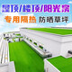 Fake lawn simulated artificial turf plastic green carpet rooftop balcony roof sun room villa courtyard outdoor 2.5cm thickened extra dense spring grass 1.5m wide 25m long shipped in a roll