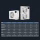 Haier central air conditioner one-to-four household multi-split duct machine one-to-three full DC variable frequency embedded whole-house smart air conditioner Yunshu pro+ 20% replacement subsidy 6 HP small size first-class energy efficiency one-to-four 90-120 single fan