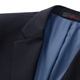 Qipai Wool Suit Men's Suit Spring and Summer New Style Wool Business Suit Dress 1080 127C7108C-Navy 46 (170)