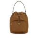 PRADA SS26 Luxury Women RE NYLON DUET Bucket Bag Beige BROWN One Size