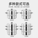 304 stainless steel multi-layer steamer thickened double bottom straight steamer induction cooker gas stove universal 3 layers 32cm