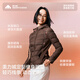 Meili City Down Jacket Women's Light Thin Rib Goose Down Down Jacket Liner Fitting Women's Short Jacket Women's 106 Gray XL