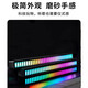 Intelligent Noise Reduction Voice Controlled Car Music Audio Rhythm Light Car Interior Decoration RGB Colorful Voice Controlled Pickup Light Home E-Sports Desktop Ornament Music Ambience Light L021 Plug-in Model-1 Pack Pickup Rhythm + Various Colorful Modes