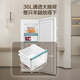 Haier Mailang series + Xiaohonghua series 152/180/210/242/290/335L single temperature vertical household freezer air-cooled electronic temperature control cryogenic quick freezing level 1 energy efficiency 242L Xiaohonghua series ice white | can be changed to double doors