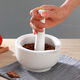 Mortar ceramic high-strength porcelain tamper jar mortar large grinding bowl mashing and grinding household grinder 17 cm bowl + rod set