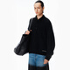 Alexander Wang new winter product alexanderwang Alexander Wang official men's henley long-sleeved top black black XS