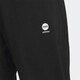 Adidas men's tapered loose casual cuffed sports trousers IA4975 black S