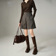 Late White New Product 2025 This Year's Popular Western Style Sheep Wool Versatile Small People Wool Boot Pants Fashionable Casual Shorts Brown 28