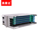 Okonda Telecom-Grade SC FC LC ODF Glasfaserverteilungsrahmen Einmodelle Ein-Mode-Dicker-Rack-Rack-Rack-Fusion-Festplatten-Klemme Box Fusion Scheibe Faserfaser 12153B SC48 CORE 48 PORT ODF FIBER OPTIC-Verteilungsrahmen