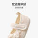 喜得瑞（xiderui）婴儿地板鞋春夏季棉鞋婴幼儿薄款公主防滑学步鞋女宝宝鞋袜 米色蕾丝花边鞋 11 CM参考年龄3-6个月