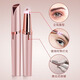 Sawang German electric eyebrow trimmer, eyebrow trimmer artifact, eyebrow trimmer for men and women, one-stroke eyebrow trimmer for women, anti-scratch, safe, multi-functional, rechargeable eyebrow trimmer, flagship model, ivory white, safe and not harmful to skin, whole body wash, easy to use for novices, one-stroke trimmer