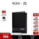 TUMI/Tuming Alpha SLG men's card holder business portable multi-card window folding card holder black/01192274D2