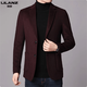 LILANZ Men's Wool Suit Men's 2025 Autumn and Winter Business Casual Woolen Coat Suit No-Iron Men's Jacket Black M 170