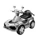 Children's electric car four-wheel toy car baby car male and female children remote control toy car can sit on toy car ice fog blue single drive 6V4