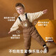 ASK JUNIOR Waterproof Boys' Pants Winter Thickened Warm Children's Down Pants Children's Overalls Soft Shell Pants Trousers