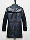 First-layer thin soft cowhide genuine leather jacket for men and women, slim-fitting, mid-length youth lapel casual business windbreaker jacket, single style - black thin soft cowhide M M recommended 100-129 Jin Jin equals 0.5 kg