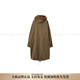 Burberry (BURBERRY) solid color hooded casual long-sleeved coat for men, mud and sand color New Year gift, mud and sand color M